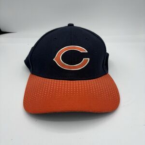 New Era 39thirty Chicago Bears Hat Cap Adult Fitted Size Small Medium Blue Or G1
